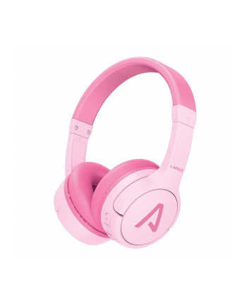 Słuchawki bezprzewodowe LAMAX BaseKid1 Pink BT 5.3 BeatBass® 35godz