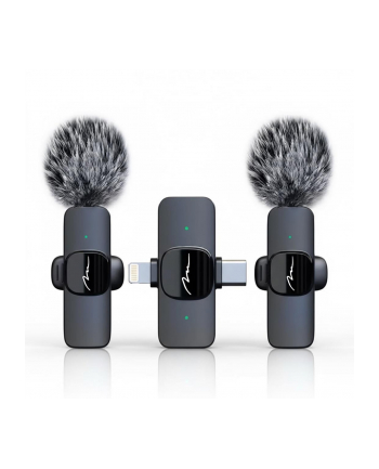 Zestaw mikrofonów krawatowych Media-Tech Micro-Mic Duo MT416