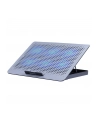 Podstawka chłodząca Defender NS-520 laptop notebook 15,6'' 2xUSB 6 wentylatorów podświetlenie metalowa - nr 8