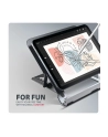 axagon STND-LAG Podstawa do laptopów aluminiowa 10-17,3 cala 8 regulowanych pozycji, Szara - nr 17