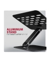 axagon STND-LQB Podstawka do laptopów aluminiowa 10-17,3 cala regulowane kąty nachylenia, Czarna - nr 18