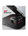axagon STND-LRB Podstawa do laptopów aluminiowa 10-17,3 cala regulowana wysokość, obczerwonyowa o 360 stopni, Czarna - nr 45