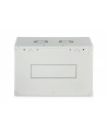 Szafa sieciowa wisząca jednosekcyjna DIGITUS Dynamic 19'' 7U, 600x450, drzwi szyba, szary, niezmontowana, 60kg - nr 4