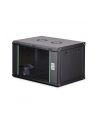 Szafa sieciowa wisząca jednosekcyjna DIGITUS Dynamic 19'' 7U, 600x450, drzwi szyba, czarny, niezmontowana, 60kg - nr 10