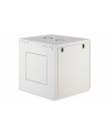 Szafa sieciowa wisząca jednosekcyjna DIGITUS Dynamic 19'' 12U, 600x600, drzwi szyba, szary, niezmontowana, 60kg - nr 2