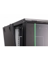 Szafa sieciowa wisząca jednosekcyjna DIGITUS Dynamic 19'' 16U, 600x450, drzwi szyba, czarny, niezmontowana, 60kg - nr 7