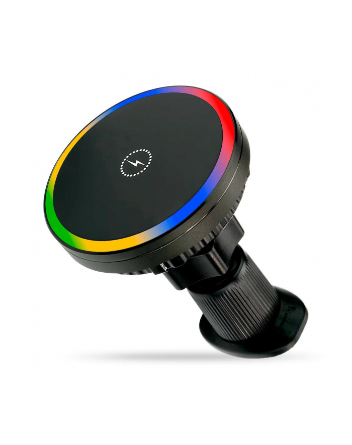 Uchwyt samochodowy everActive MC-W15 PRO magnetyczny 15W z ładowarką indukcyjną zgodny z MagSafe główny