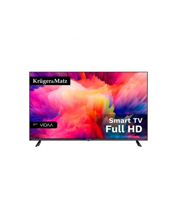 Telewizor Kruger'Matz 40'' FHD VIDAA, DVB-T2/S2/T/C H.265 HEVC nr 1