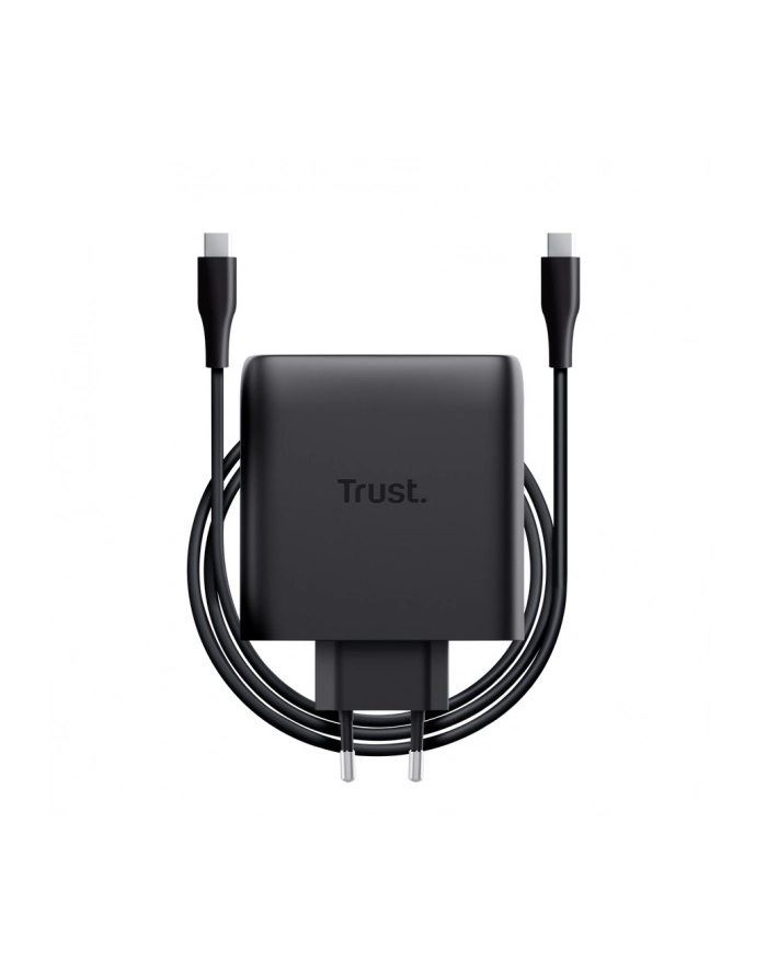 trust Ładowarka MAXO GaN 100W 2x USB-C czarna główny