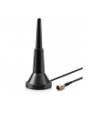 qoltec Antena 4G LTE z podstawą magnetyczną | 5dBi | wewnętrzna |       dookólna | 600-2700 MHz | SMA | 3m - nr 1