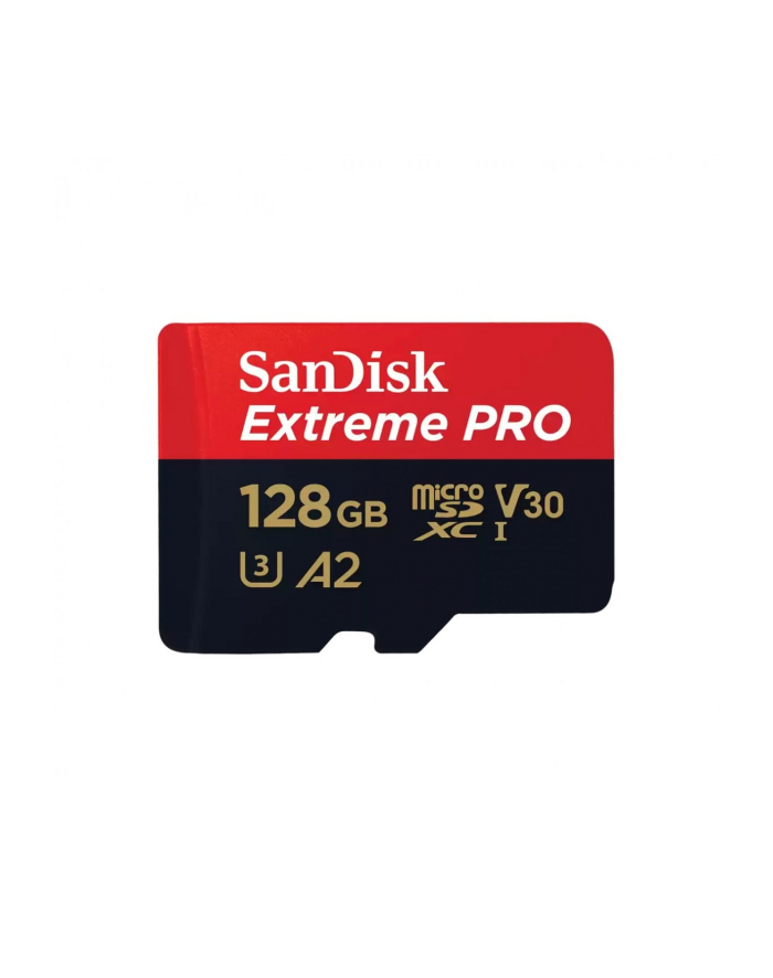 SanDisk Extreme PRO microSDXC UHS-I 128 GB   Adapter, A2, Class 10, V30, U3 główny