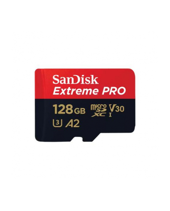 SanDisk Extreme PRO microSDXC UHS-I 128 GB   Adapter, A2, Class 10, V30, U3