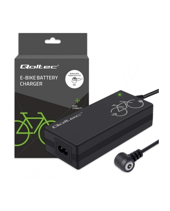 qoltec Ładowarka do roweru elektrycznego 36V | 42V | 2A | Mi4 Magnetic  TIP +kabel zasilający nr 2
