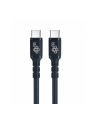 tb Kabel USB C - USB C 50cm silikon czarny 2.0 - nr 1