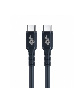 tb Kabel USB C - USB C 50cm silikon czarny 2.0