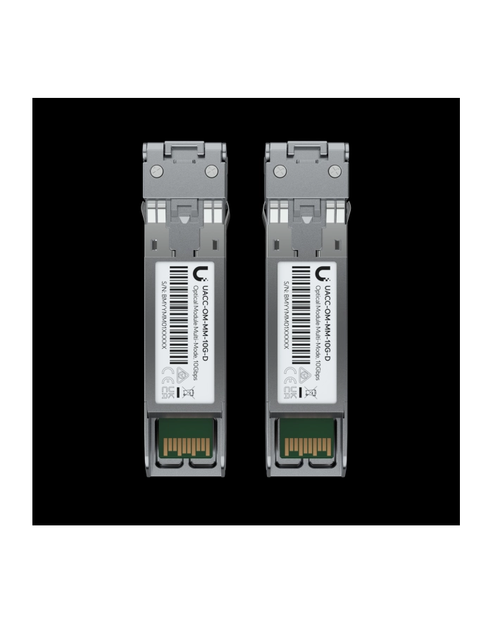 Ubiquiti UACC-OM-MM-10G-D moduł przekaźników sieciowych Swiatłowód 10000 Mbit/s SFP+ (UACCOMMM10GD) główny