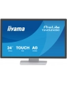 iiyama Monitor 24 cale T2452MSC-W1AG FHD,10PKT, POJ, IPS, HDMI, DP, 400cd, biały - nr 42