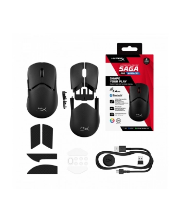 hyperx Mysz Pulsefire Saga Pro Bezprzewodowa Gaming - A2PB2AA nr 1