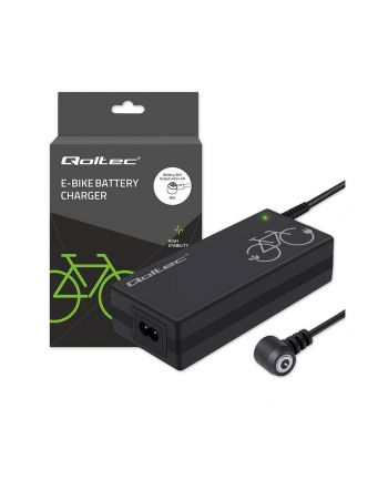 qoltec Ładowarka do roweru elektrycznego 36V | 42V | 2A | Mi4 Magnetic  TIP +kabel zasilający nr 1
