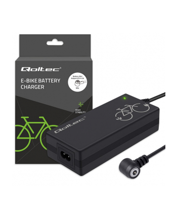 qoltec Ładowarka do roweru elektrycznego 36V | 42V | 2A | Mi4 Magnetic  TIP +kabel zasilający nr 2