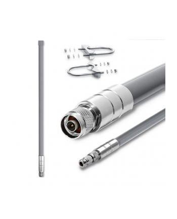 qoltec Antena LoRa | 12dBi | dookólna | zewnętrzna | włókno szklane |   868 MHz | 1.5m nr 1