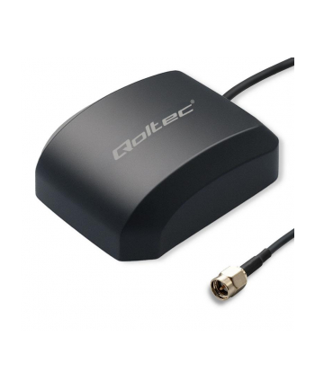 qoltec Mobilna Antena GPS GLONASS z podstawą magnetyczną | dookólna |   28dBi | 50W | SMA
