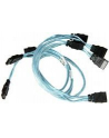 Supermicro Set of 4 (Round) SATA Cable,(43/33/26/22)cm, Pb free (CBL-0190L) - nr 2