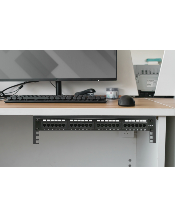 Digitus 19-calowy wspornik do montażu ściennego urządzeń, 2U