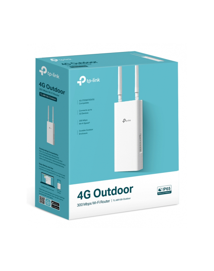 Router zewnętrzny 4G LTE TP-Link TL-MR100-Outdoor główny