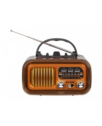 blow Radio przenośne analogowe AM/FM RA16 solarne nr 2