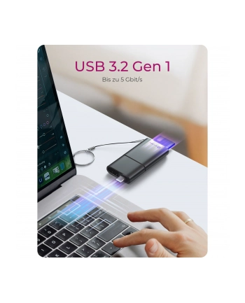 Czytnik kart Flash Icy box 2w1 USB-A/C (IBCR204CU3) nr 2