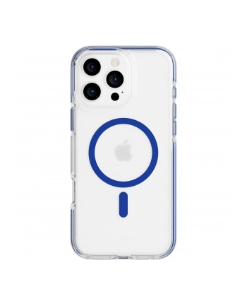 Tech21 Evocrystal Etui Do Iphone A 16 Pro Max Kompatybilne Z Magsafe Odporne Na Uderzenia 15X Wojskowy Standard Testowany W Kolorze Niebieskim