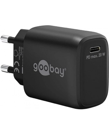 SZYBKA ŁADOWARKA USB-C™ PD (20 W) CZARNA 65405 GOOBAY nr 1