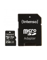 Intenso 3433492 pamięć flash 256 GB MicroSDXC UHS-I Klasa 10 - nr 1