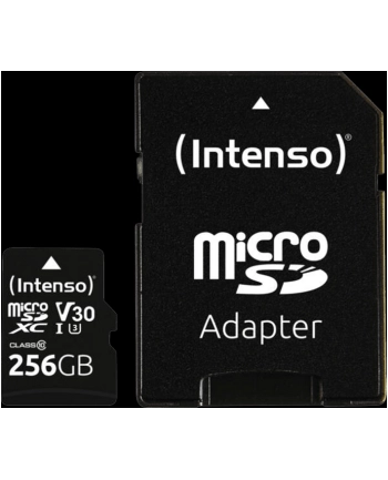 Intenso 3433492 pamięć flash 256 GB MicroSDXC UHS-I Klasa 10 nr 2