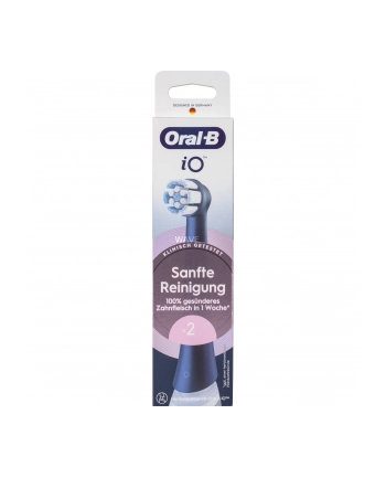Oral-B Końcówki iO Gentle Care 2szt. Black nr 2