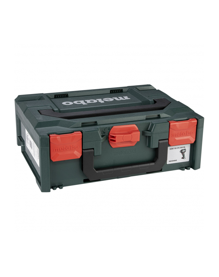 Akumulatorowy klucz udarowy Metabo SSW 18 LTX 550 BL + metaBOX (bez akumulatora i ładowarki) główny