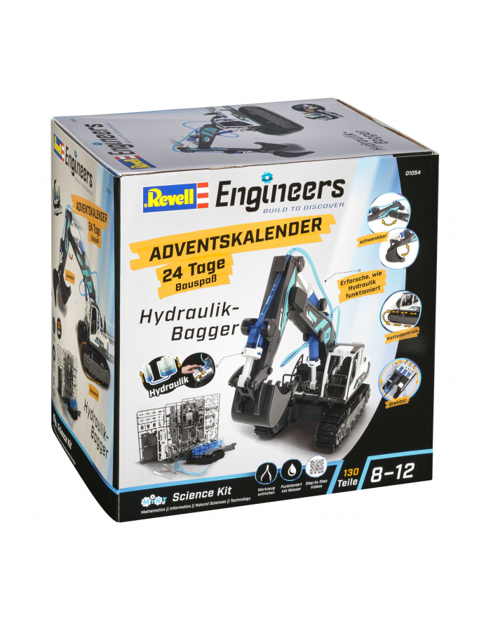 Revell Engineers Kalendarz Adwentowy Koparka główny