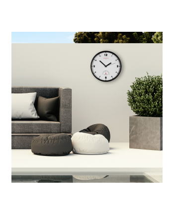 Kienzle Zegar ścienny 30cm z pomiarem temperatury Garden, biały (BRSP14982) nr 1