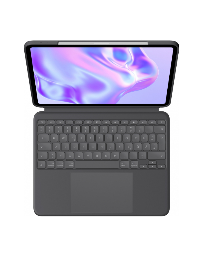 Logitech Combo Touch iPad Pro 13 M4 2024 Etui Klawiatura QWERTZ główny