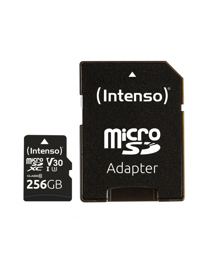 Intenso 3433492 pamięć flash 256 GB MicroSDXC UHS-I Klasa 10 główny