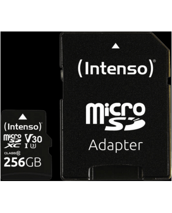 Intenso 3433492 pamięć flash 256 GB MicroSDXC UHS-I Klasa 10