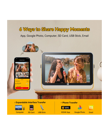 Kodak Niebieska Cyfrowa Foto Ramka Na Zdjęcia 10,1'' Rwf-108V nr 2