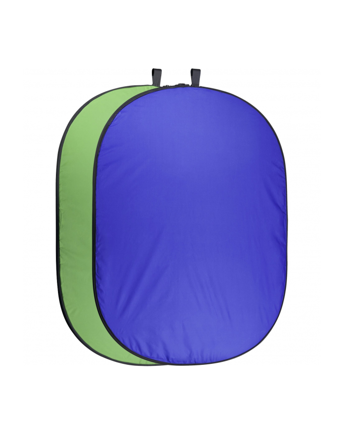 Walimex Pro składane tło 200 x 230 - niebieski/zielony główny