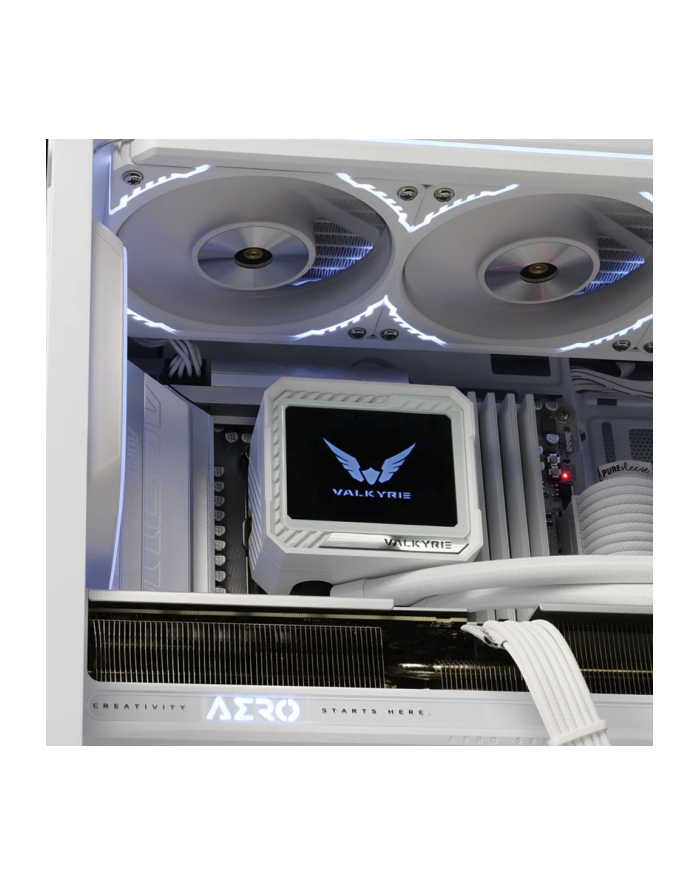 Valkyrie Chłodzenie AIO V240 LCD White (VKAIOV240W) Biały główny
