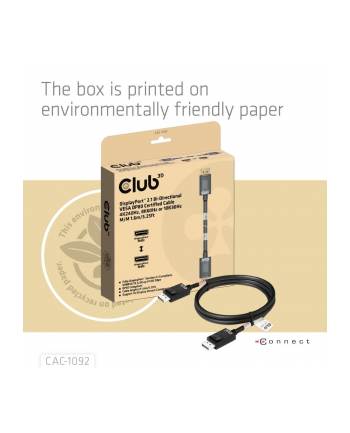 Club 3D CLUB3D CAC1092 DisplayPort 1,6 m Czarny (CAC1092)