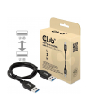 Club3D cac-1409 usb usb 3.2 gen 2 (3.1 gen 2) 0,5 m usb a czarny (55624591) - nr 10