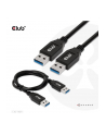 Club3D cac-1409 usb usb 3.2 gen 2 (3.1 gen 2) 0,5 m usb a czarny (55624591) - nr 13