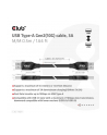 Club3D cac-1409 usb usb 3.2 gen 2 (3.1 gen 2) 0,5 m usb a czarny (55624591) - nr 14