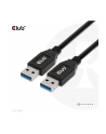 Club3D cac-1409 usb usb 3.2 gen 2 (3.1 gen 2) 0,5 m usb a czarny (55624591) - nr 1